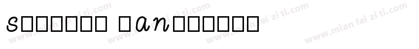 scource han字体转换